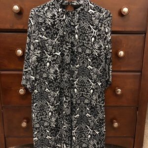 Old Navy Black and White Dress